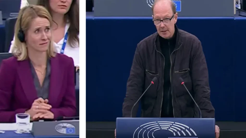 German politician speech EU Kaja Kallas book 432 meaningless pages hamster