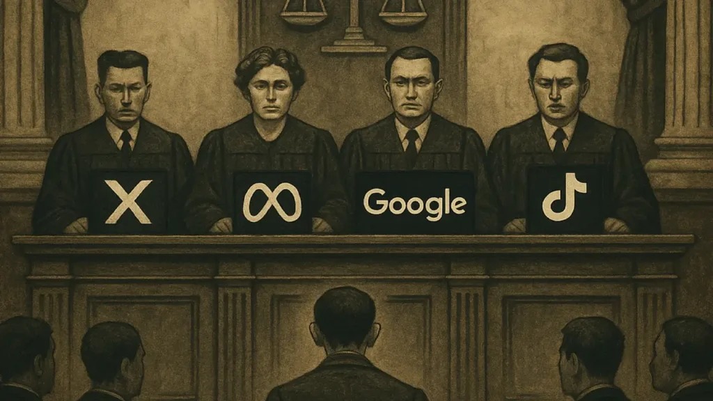 Kafkaesque situation oligarch controlled Tech Giants X Meta Google Free Speech