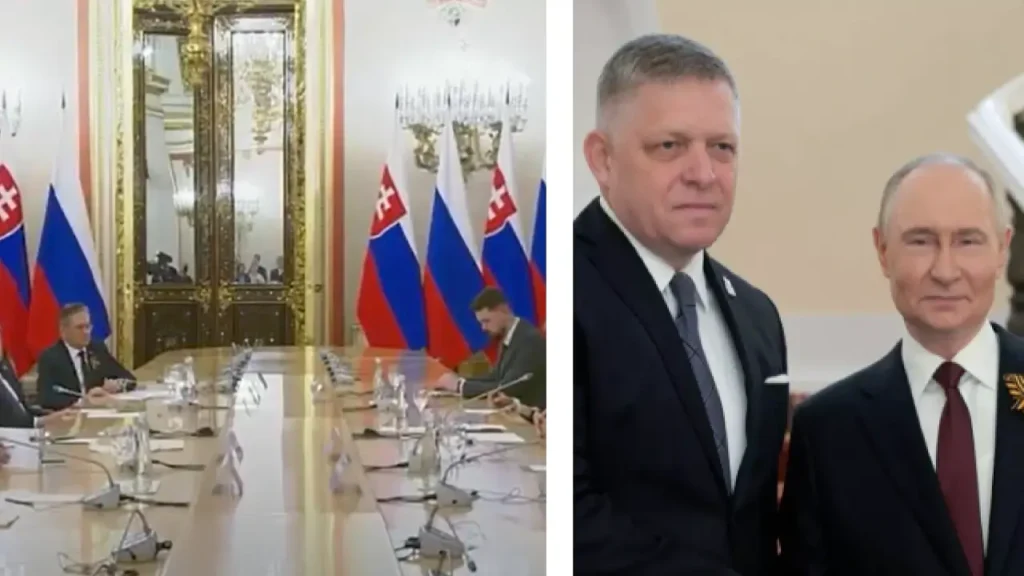 Robert Fico Putin Moscow meeting Don’t support Iron Curtain Slovakia veto EU energy sanctions Russia