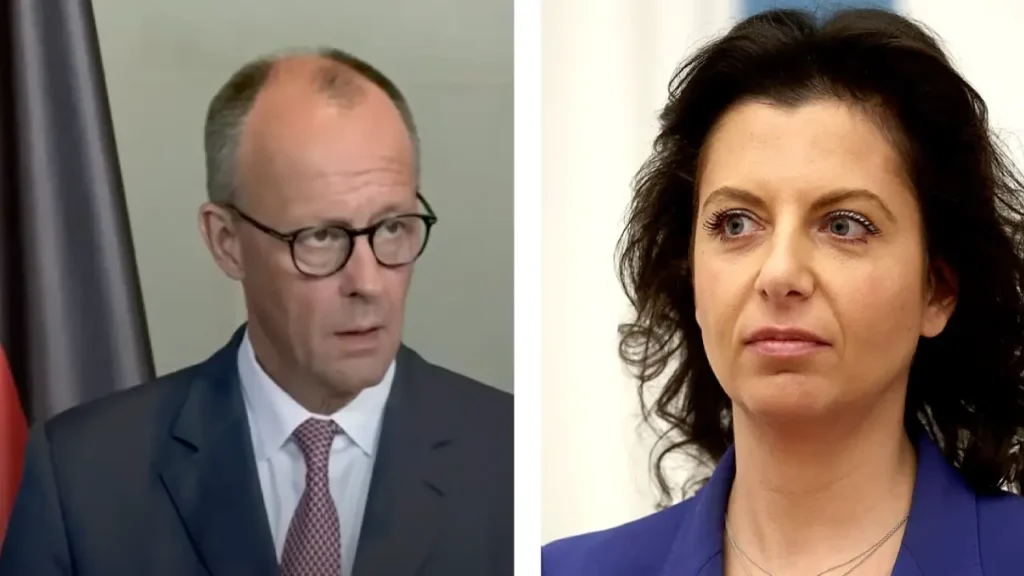 Russia Germany direct war Merz long-distance missiles Berlin