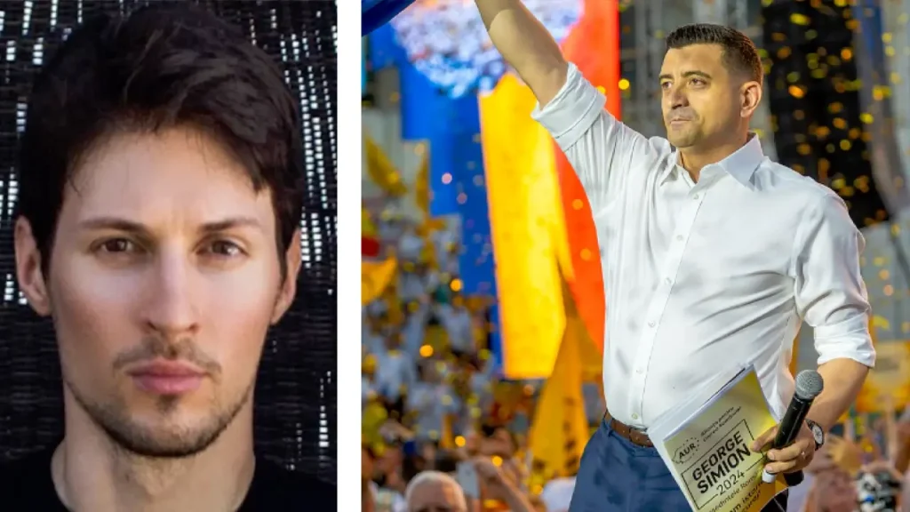 Telegram founder France put pressure silence Romanian conservative voters elections
