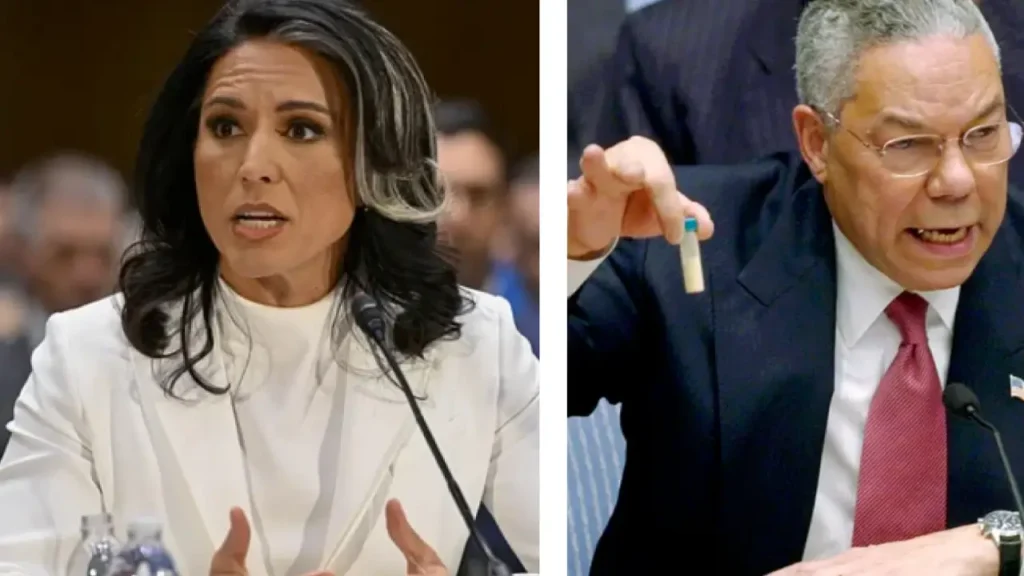 Tulsi Gabbard Colin Powell backpedaling on statement that Iran nuclear weapon