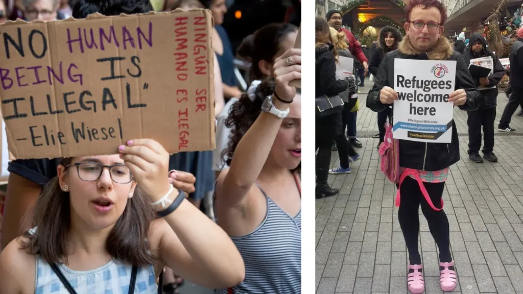 USA and EU can start wars cannot manage illegal migrants riots Los Angeles